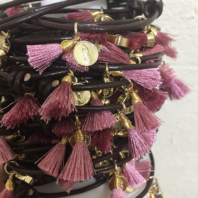 Personalized Tassle Bracelets