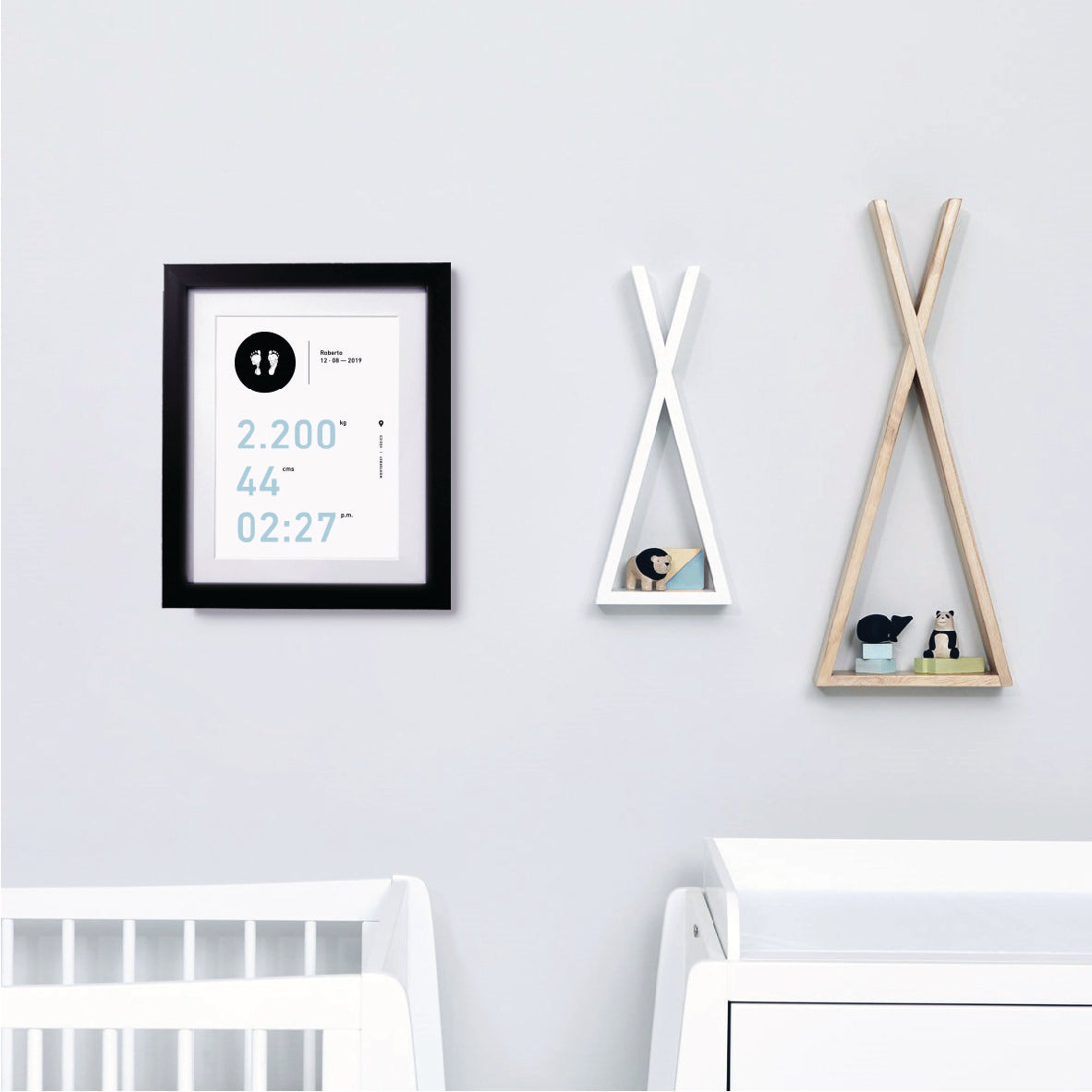Personalized New Born Frame