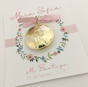 Personalized Card & Medal