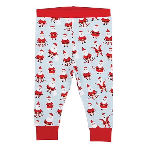 Santa PJ Set - Pom Pom Slippers & Pajama
